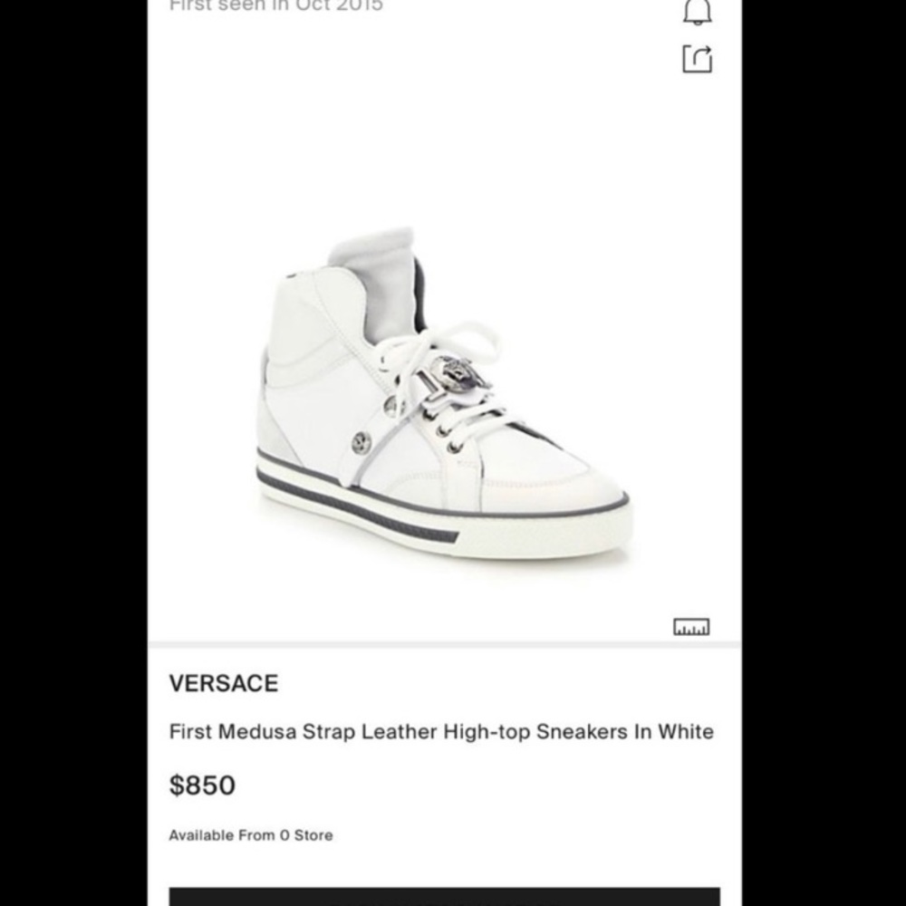 Versace Medussa sneakers